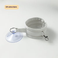 HKM-7498813 Thickened Nylon Cat Bath Holder for Pet Grooming and Nail Cleaning - Available in Black, Beige, and Gray