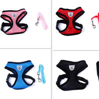 HKM-7498941 Breathable Mesh Pet Car Seat Belt Leash for Safe Walks in Any Weather