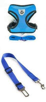 HKM-7498941 Breathable Mesh Pet Car Seat Belt Leash for Safe Walks in Any Weather