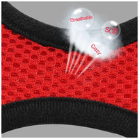 HKM-7498941 Breathable Mesh Pet Car Seat Belt Leash for Safe Walks in Any Weather