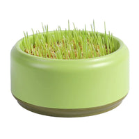 HKM-7499197 Hydroponic Cat Grass Kit with 5 Seed Packs and Cup - Potted Soilless Variety
