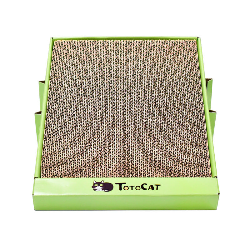 HKM-7499325 Corrugated Paper Cat Scratcher Box - Eco-Friendly Design for Cats