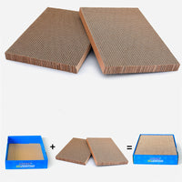 HKM-7499325 Corrugated Paper Cat Scratcher Box - Eco-Friendly Design for Cats