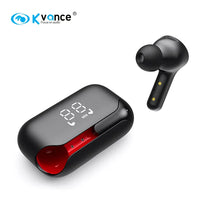 HKM-750163 Wireless TWS Earbuds with LED Display, 800mAh battery, Type-C Charging, Bluetooth Connectivity