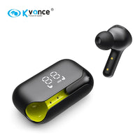HKM-750163 Wireless TWS Earbuds with LED Display, 800mAh battery, Type-C Charging, Bluetooth Connectivity