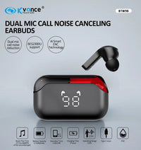 HKM-750163 Wireless TWS Earbuds with LED Display, 800mAh battery, Type-C Charging, Bluetooth Connectivity