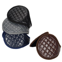 HKM-750227 Winter Warm Plush Earmuffs for Kids - Soft Polyester and Viscose Fiber Ear Protection in Black, Navy, Grey, and Brown