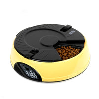 HKM-7502909 Automatic Pet Feeder with Voice Recorder and 6 Meal Capacity, Four Timer Settings, Easy to Clean Design