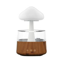 HKM-750355 Adjustable Water Flow Cloud Humidifier with 7-Color Light and Relaxing Raindrop Sound