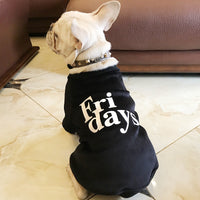 HKM-7504189 Double-Sided Gold Velvet Dog Sweatshirt for Cold Weather, Available in Various Colors and Sizes