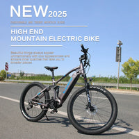 HKM-750483 Electric Mountain Bike 27.5-Inch 48V 500W with Central Bafang Motor & Hydraulic Disc Brakes