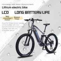 HKM-750483 Electric Mountain Bike 27.5-Inch 48V 500W with Central Bafang Motor & Hydraulic Disc Brakes