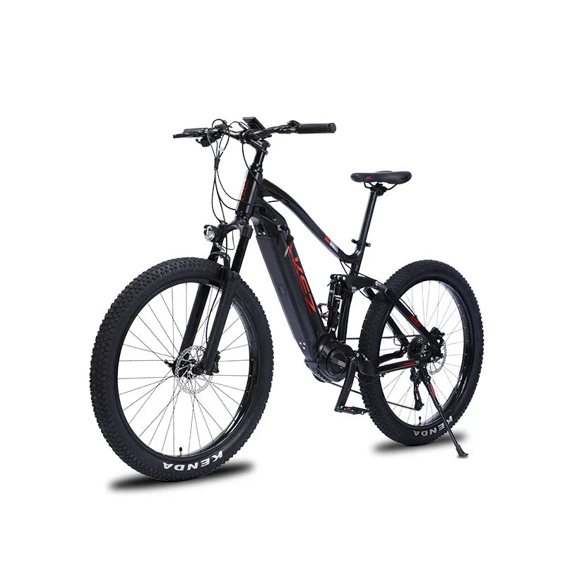 HKM-750483 Electric Mountain Bike 27.5-Inch 48V 500W with Central Bafang Motor & Hydraulic Disc Brakes