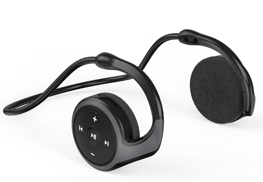 HKM-750483 Wireless Bluetooth Headphones with FM Radio and TF Card Support - A23 Model - Grey, Blue, Red