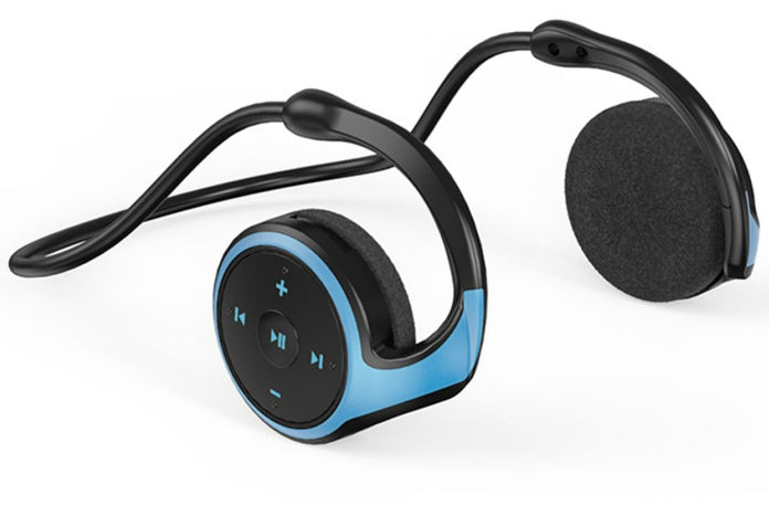 HKM-750483 Wireless Bluetooth Headphones with FM Radio and TF Card Support - A23 Model - Grey, Blue, Red