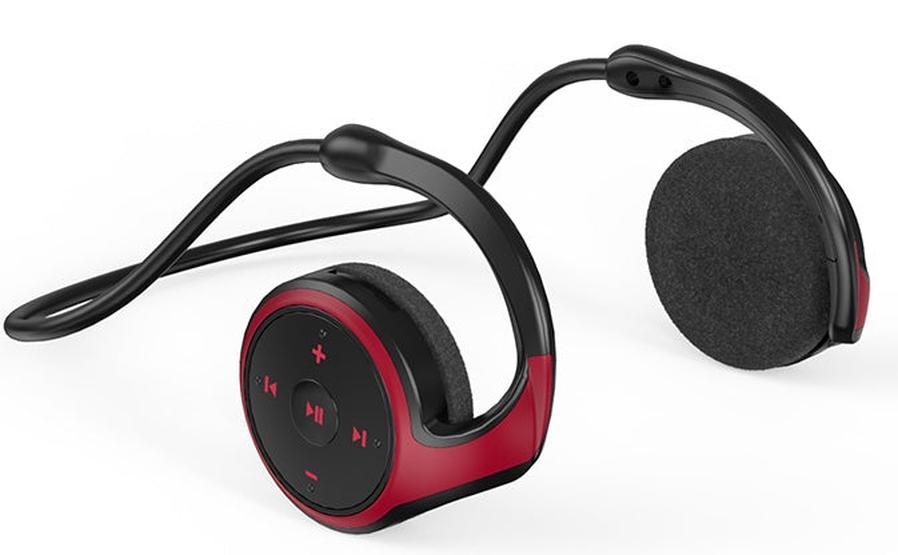 HKM-750483 Wireless Bluetooth Headphones with FM Radio and TF Card Support - A23 Model - Grey, Blue, Red