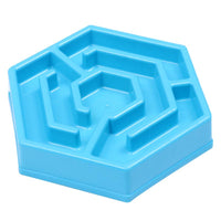 HKM-7505085 Pet Slow Feeder Bowl for Dogs and Cats - Durable Resin Design to Promote Slow Eating