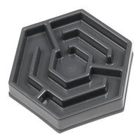 HKM-7505085 Pet Slow Feeder Bowl for Dogs and Cats - Durable Resin Design to Promote Slow Eating