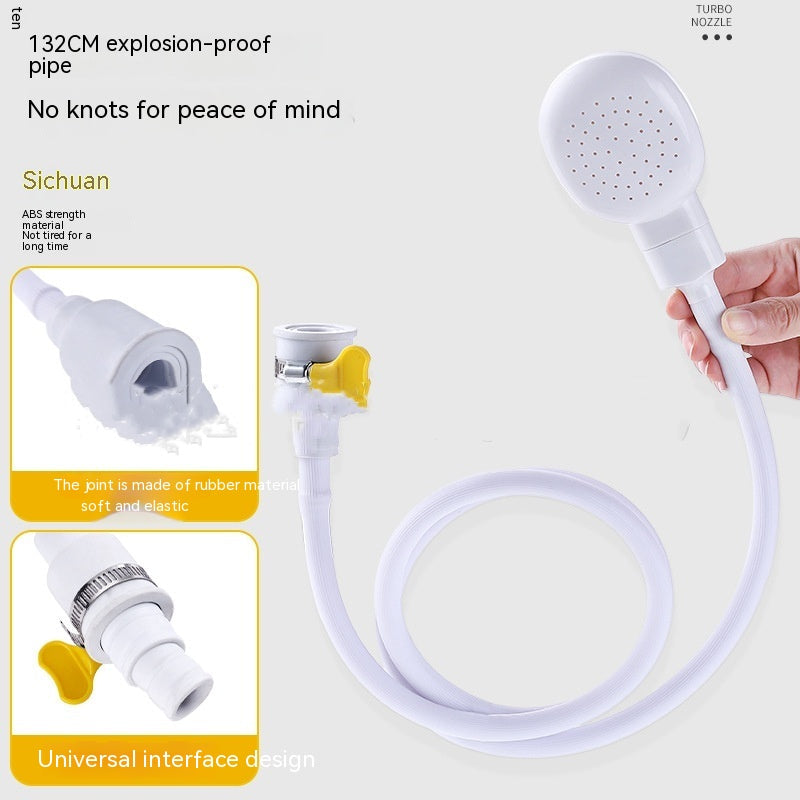 HKM-7506749 Pet Shower Nozzle for Convenient Bathing of Dogs and Cats, Easy to Use and Install