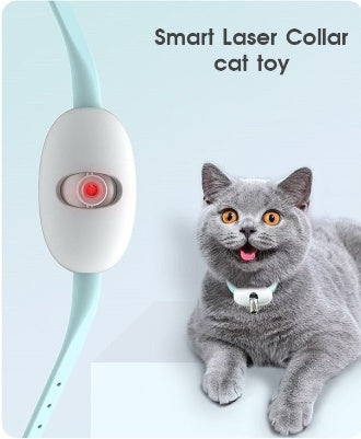 HKM-7506877 Automatic Cat Laser Teaser Toy - Infrared Light Pen for Cats - Interactive Pet Play Device