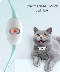 HKM-7506877 Automatic Cat Laser Teaser Toy - Infrared Light Pen for Cats - Interactive Pet Play Device