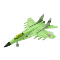 HKM-750803 Miniature Pull Back Metal Diecast Plane Model with Light for Ages 2-13