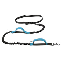 HKM-7508669 Portable Nylon Pet Leash for Running and Traction - Multi-Color Options, 1.4m to 2.0m Stretching Length