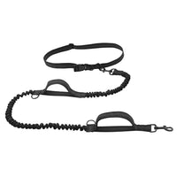 HKM-7508669 Portable Nylon Pet Leash for Running and Traction - Multi-Color Options, 1.4m to 2.0m Stretching Length