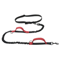 HKM-7508669 Portable Nylon Pet Leash for Running and Traction - Multi-Color Options, 1.4m to 2.0m Stretching Length