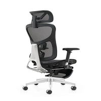 HKM-750931 Ergonomic High Back Mesh Office Chair with Footrest and Adjustable Swivel Armrests