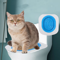 HKM-750995 Large and Small Bubble Shell Pet Toilet Training Urinal Set with Cat Grass