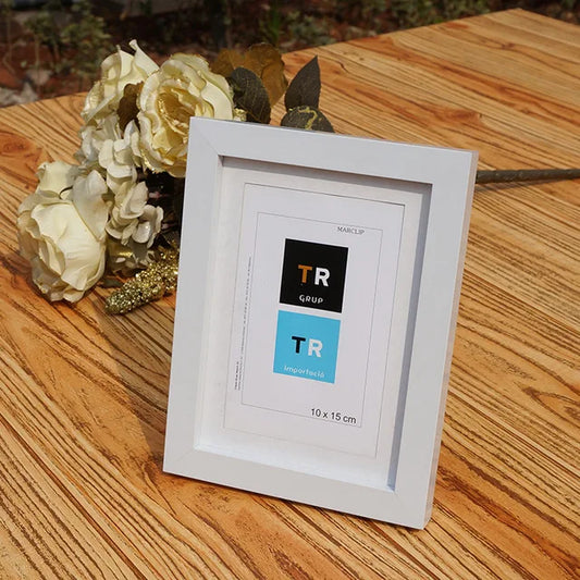 HKM-751187 Decorative Wall Photo Frame Set in 4X6, 5X7, and A4 Sizes for Stylish Home Display