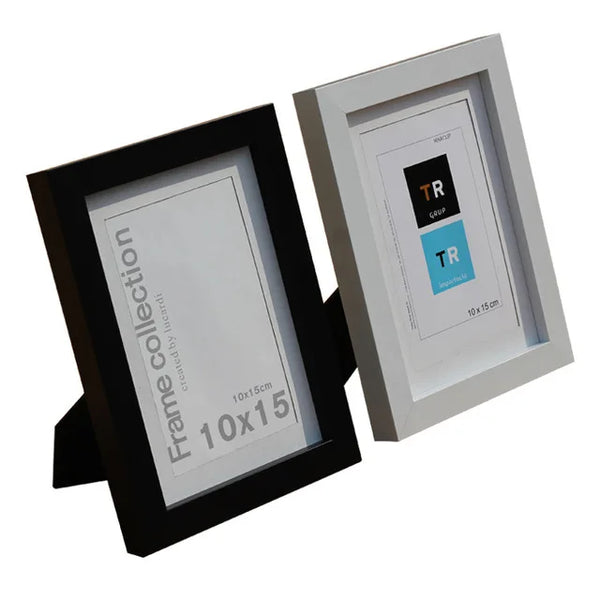 HKM-751187 Decorative Wall Photo Frame Set in 4X6, 5X7, and A4 Sizes for Stylish Home Display