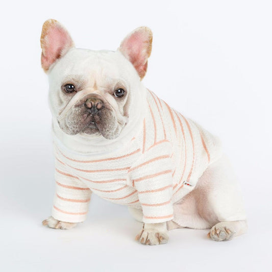 HKM-7513021 Cozy Cotton French Bulldog Clothes - Size Adjustable Pet Apparel
