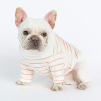 HKM-7513021 Cozy Cotton French Bulldog Clothes - Size Adjustable Pet Apparel