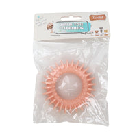 HKM-7513277 Durable Rubber Dog Toy for Chewing and Molar Health - Yellow, Blue, Pink Options