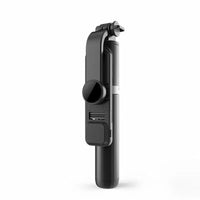 HKM-751379 Portable Bluetooth Selfie Stick with Tripod and Fill Light, compatible with iPhone Models, Adjustable Length 103-104 cm
