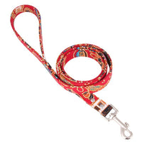 HKM-7514429 Japanese Style Cotton Dog Rope Collar with 360¡ã Rotating Alloy Hook - Available in Multiple Colors
