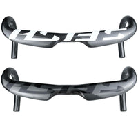 HKM-751507 Carbon Fiber Road Bike Bent Handlebar - 380/400/420/440mm Options for Enhanced Performance