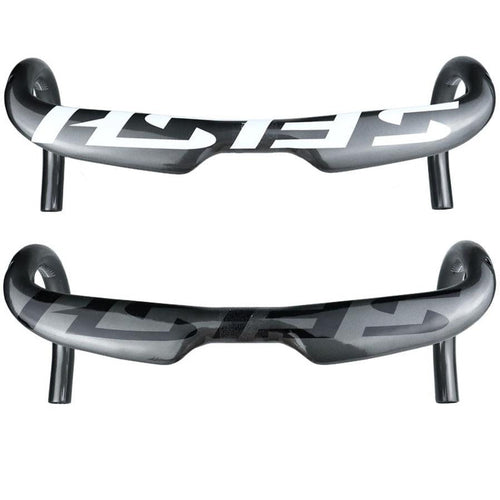 HKM-751507 Carbon Fiber Road Bike Bent Handlebar - 380/400/420/440mm Options for Enhanced Performance
