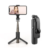 HKM-751635 Universal Mini Tripod Selfie Stick with Mobile Phone Holder for Live Streaming and Photography