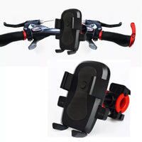 HKM-751827 Adjustable Mobile Phone Holder for Electric Vehicles - Universal Fit for Secure Mounting