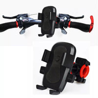 HKM-751827 Adjustable Mobile Phone Holder for Electric Vehicles - Universal Fit for Secure Mounting