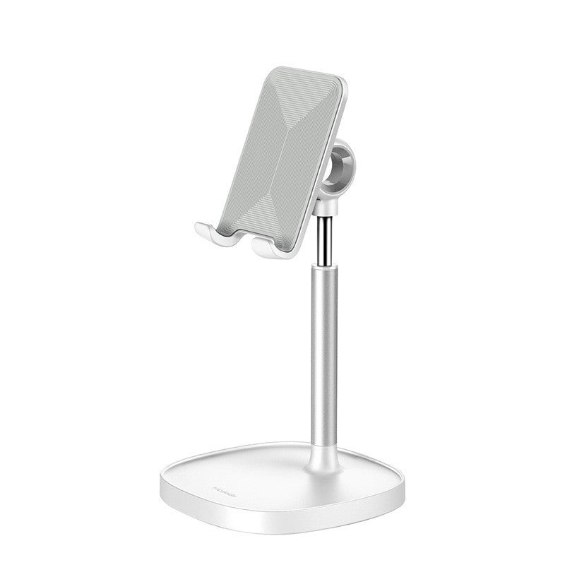 HKM-752019 Adjustable Rotating Desktop Support for Phones and Tablets - White and Black Options