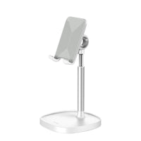HKM-752019 Adjustable Rotating Desktop Support for Phones and Tablets - White and Black Options