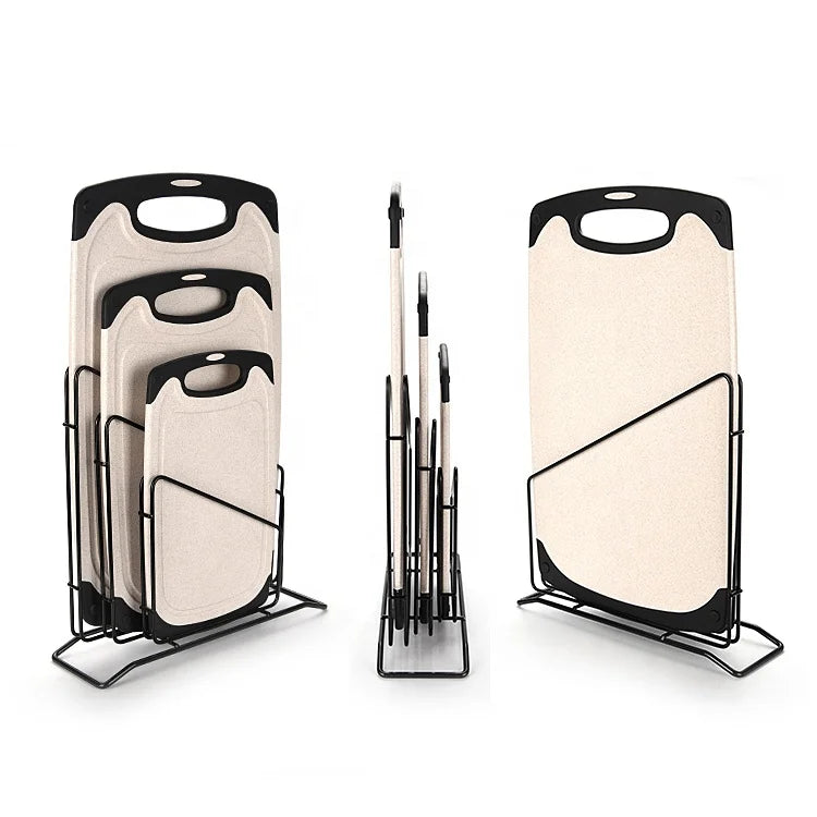 HKM-752019 Wheat Straw Fibre Cutting Board Set - Flexible, BPA Free, Anti-Slip, 3 Pieces
