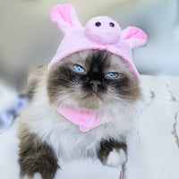 HKM-7520957 Adorable Sunflower Cat Headdress Wig for Pets - Cute Dress-Up Hat for Halloween and Seasonal Celebrations