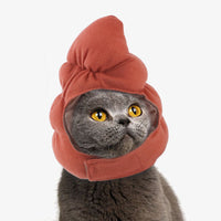 HKM-7520957 Adorable Sunflower Cat Headdress Wig for Pets - Cute Dress-Up Hat for Halloween and Seasonal Celebrations