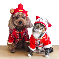 HKM-7520957 Adorable Sunflower Cat Headdress Wig for Pets - Cute Dress-Up Hat for Halloween and Seasonal Celebrations