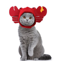 HKM-7520957 Adorable Sunflower Cat Headdress Wig for Pets - Cute Dress-Up Hat for Halloween and Seasonal Celebrations